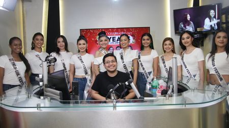 Reynas ng Aliwan 2023 Candidates' MBC Head Office Visit - 3